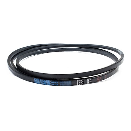 D&D B161 Classical V-Belt, 164 in Outside Length, 21/32 in Top Width, 1 Ribs B161